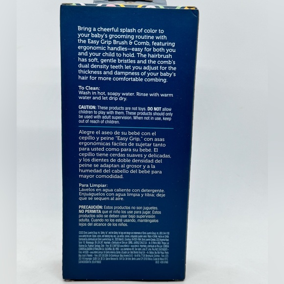 NIB Safety 1st Easy Grip Infant Comb & Brush Set - Picture 3 of 5